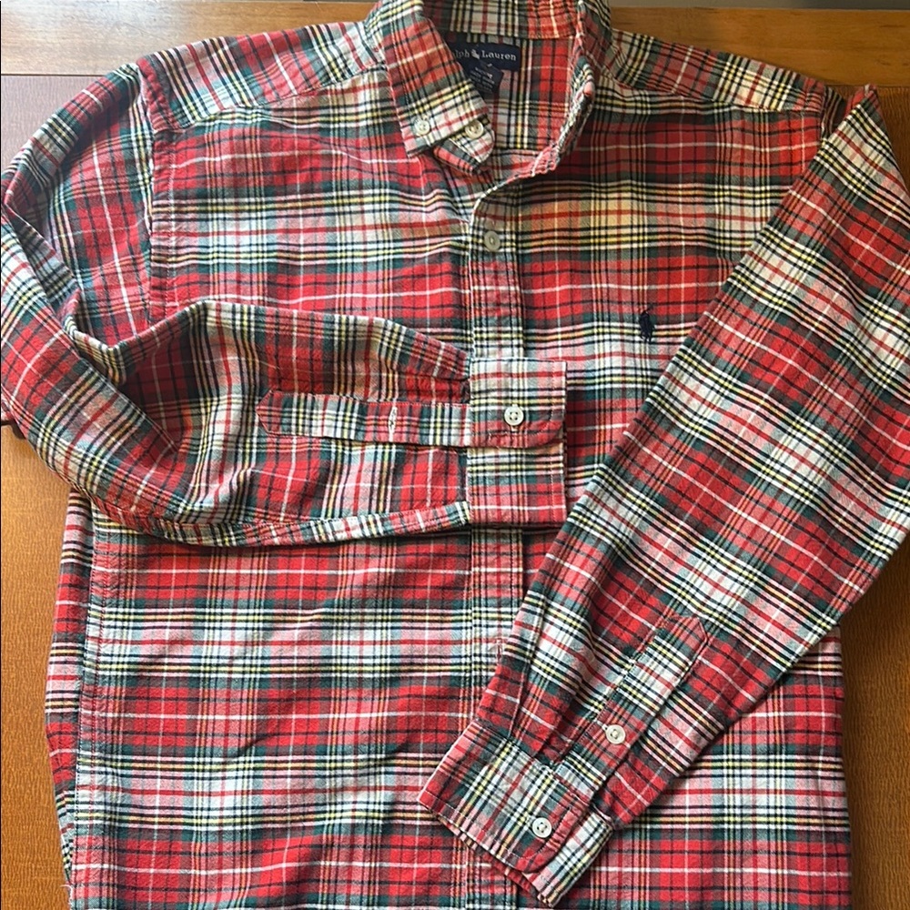 Polo by Ralph Lauren Red Plaid Shirt